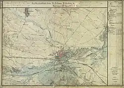 Norden (Königshof links unten)
