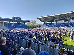 Aufstieg des SV Waldhof Mannheim in die 3. Liga am 20. April 2019