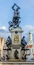 Herkulesbrunnen (Augsburg), Maximilianstraße (1600)