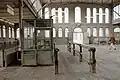 Innenansicht der Kälberhalle, 2004