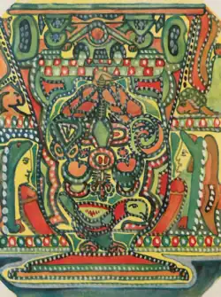 Spielerisch-dekoratives Blatt (1922)