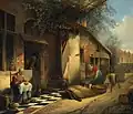 Szene aus dem Familienleben