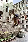 Innenhof Heckmann-Höfe, 1995