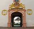 Inneres Südtor von innen