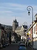 Die Kirche im Ortsbild