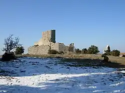 Burg und Kapelle von Aumelas