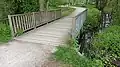 Ausläufer der Tarpenbek-West kurz vor dem Zusammenfluss
