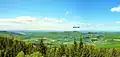 Aussicht vom Kellerwaldturm nach Westen
