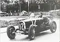 Lokalmatador Boško Milenković im Bugatti T51