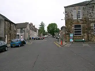 Straßenzug in Stewarton