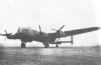 Avro 691 Lancastrian der BOAC, gut zu sehen die geänderte Rumpfnase