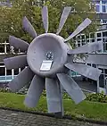 2,5 Meter großer Axial­ventilator zur Tunnel­entlüftung