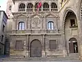 Frontansicht des Rathauses von Alcañiz - Teruel