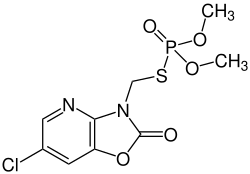 Strukturformel von Azamethiphos