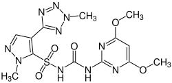 Strukturformel von Azimsulfuron