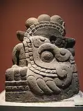Statue von Xiuhcoatl