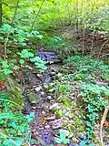 Bächlihaubach vor Mündung des Heitersbergbachs