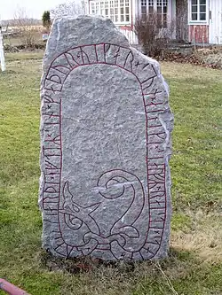Der Südstein Öl 39 und der Nordstein Öl 40