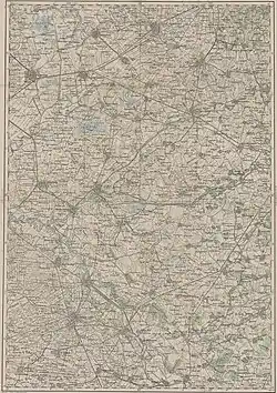 Die Mündung bei Pocsaj (N 47° 17'; O 39° 28') um 1892 (Aufnahmeblatt der Franzisco-Josephinischen Landesaufnahme)