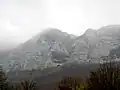 Bél-kő im Nebel