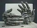 Skulptur vor der Marbach-Firmenzentrale in Heilbronn-Böckingen