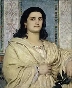 Arnold Böcklin, Angela Böcklin, Ehefrau des Künstlers, 1863, Kunstmuseum Basel