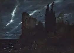 Ruine am Meer von Arnold Böcklin, 1880