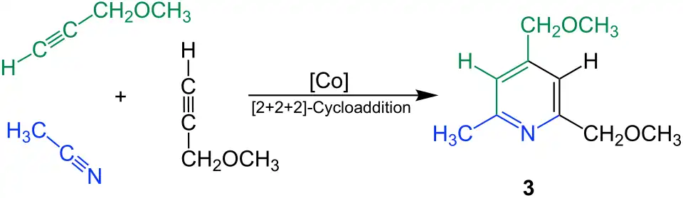 Synthese eines Pyridinderivates mit Etherfunktionen
