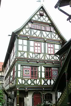 Büchnersches Hinterhaus von 1596 in Meiningen