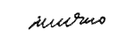 Unterschrift von Bülent Ecevit