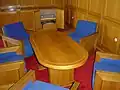 Haus 1, Sitzgruppe im Büro von Erich Mielke