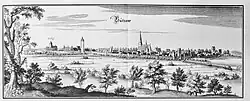 Kupferstich um 1653 (Matthäus Merian)