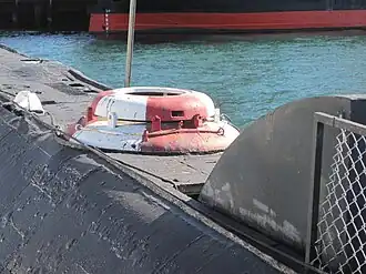 Rettungskapsel auf der B-39 (Projekt 641)