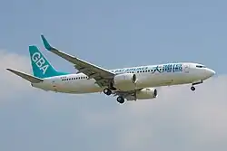 Boeing 737-800 der Greater Bay Airlines
