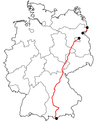 Verlauf der B 2
