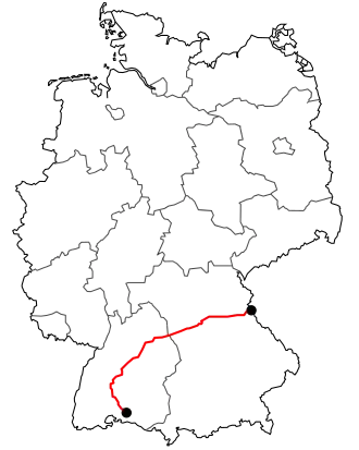 Verlauf der B 14