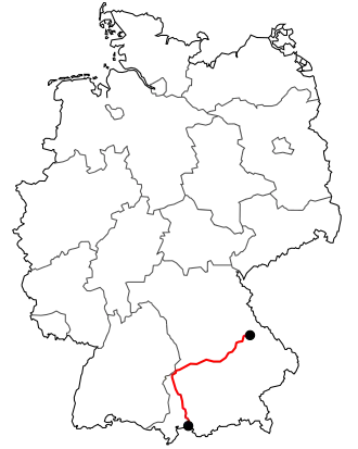 Verlauf der B 16