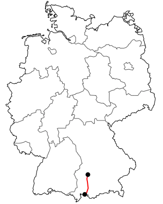 Verlauf der B 17