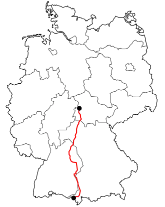 Verlauf der B 19
