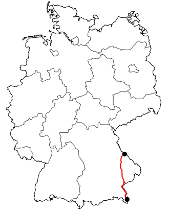 Verlauf der B 20