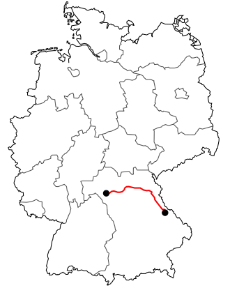 Verlauf der B 22