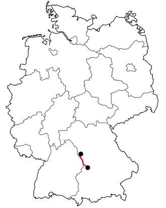 Verlauf der B 25