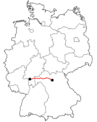 Verlauf der B 26