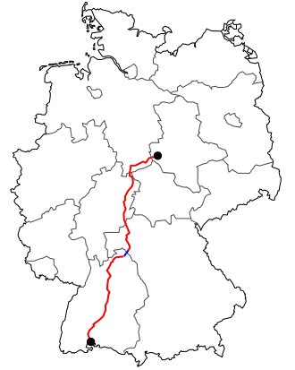 Verlauf der B 27