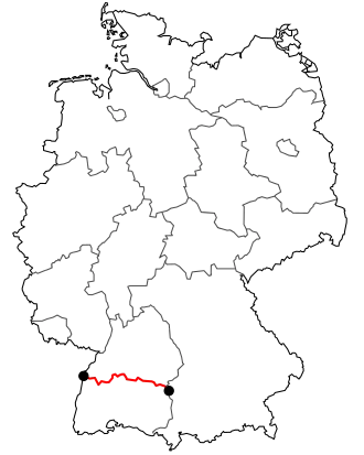 Verlauf der B 28