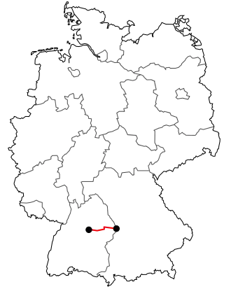 Verlauf der B 29