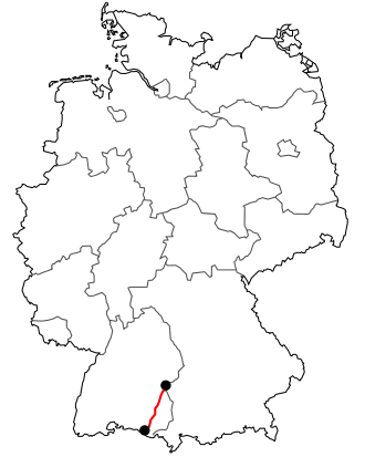 Verlauf der B 30