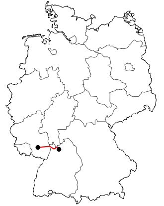 Verlauf der B 37