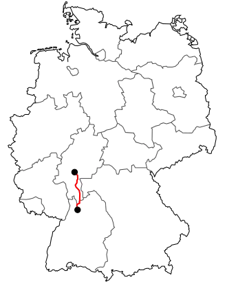 Verlauf der B 45