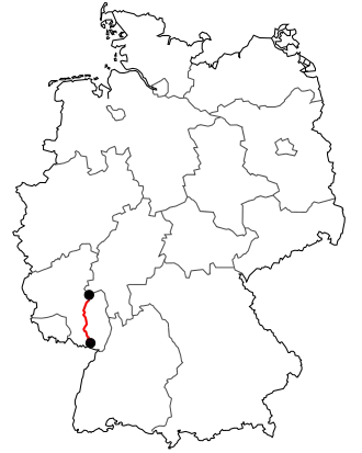 Verlauf der B 48